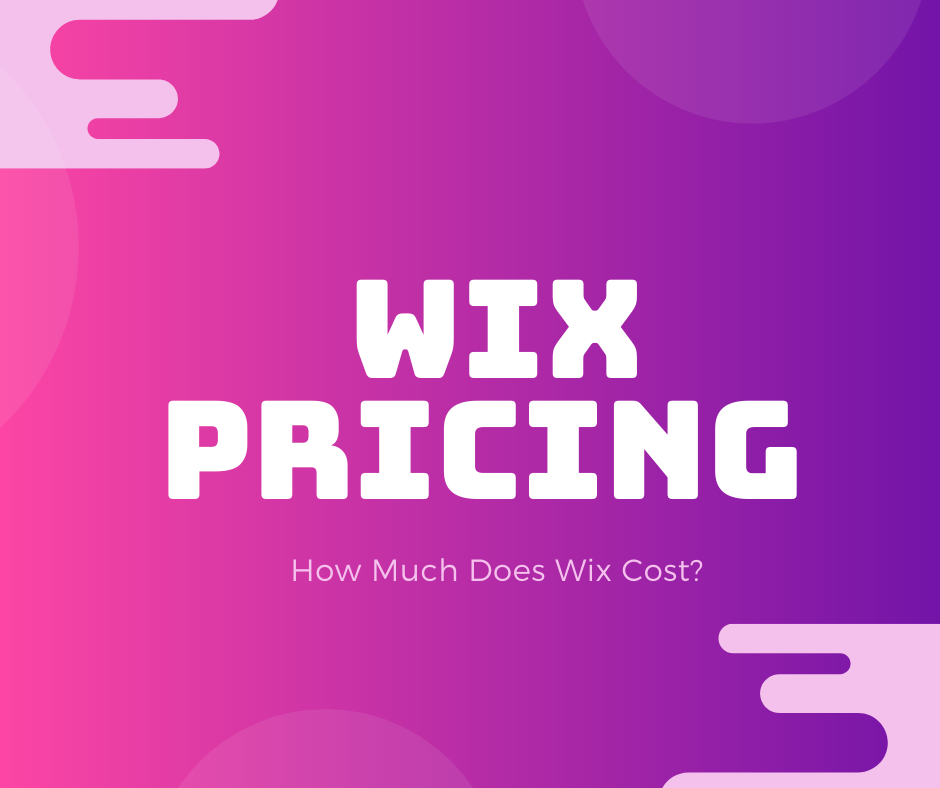Wix Pricing