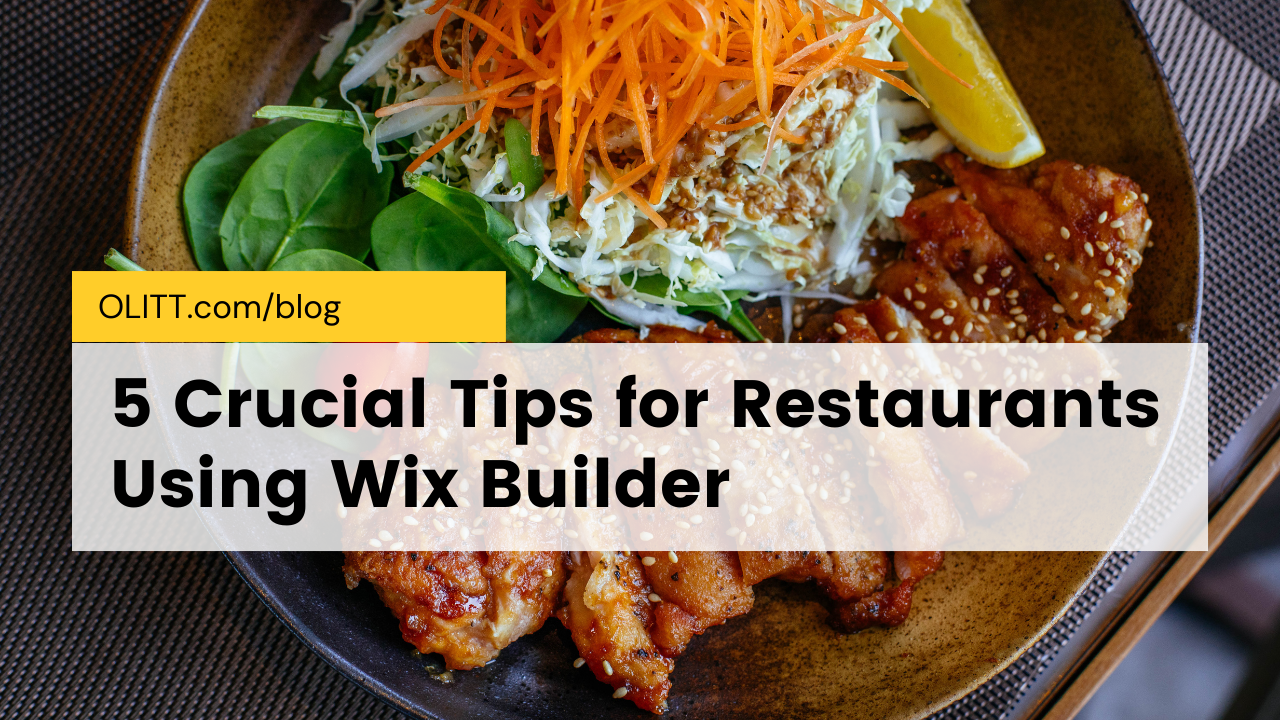 Wix restaurant websites