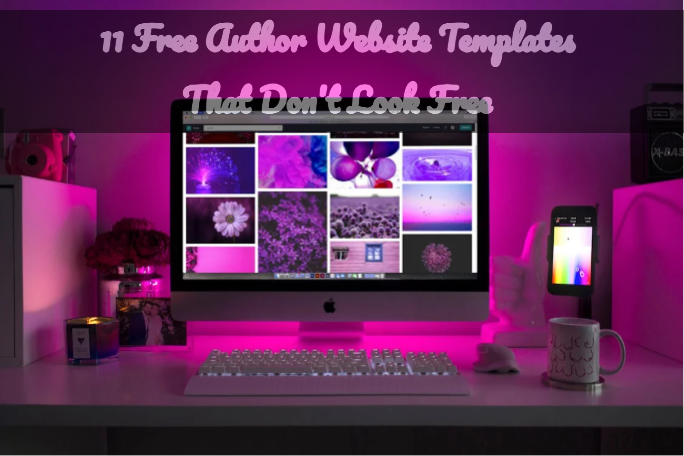 11 Free Author Website Templates That Don’t Look Free