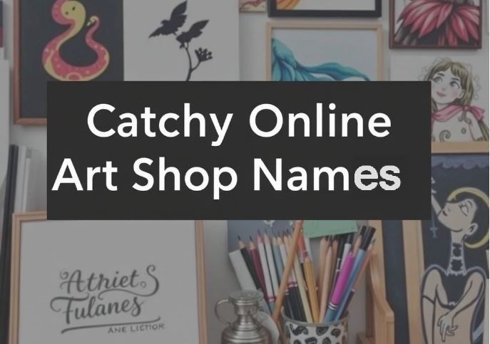 50+ Catchy Online Art Shop Names Ideas