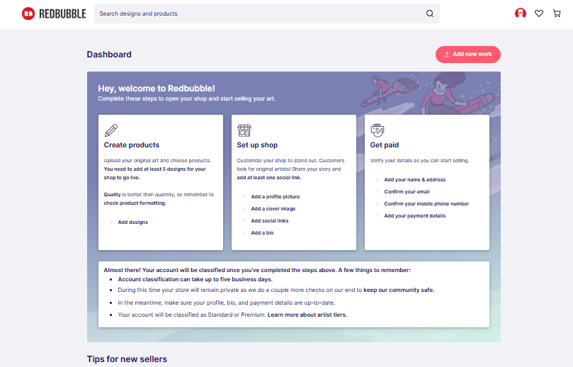 How to Sell Art Prints on Redbubble