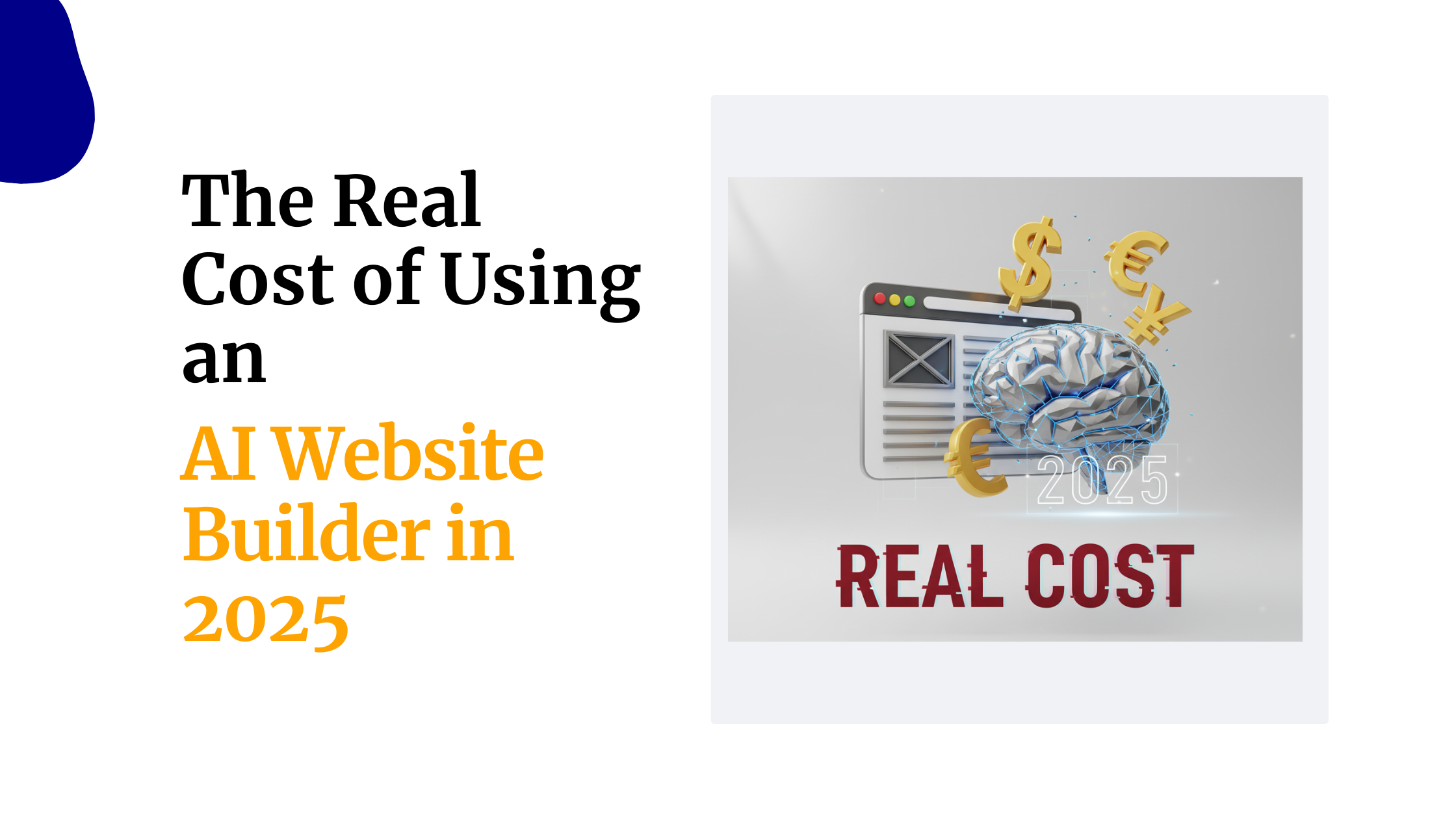 ai website builder cost