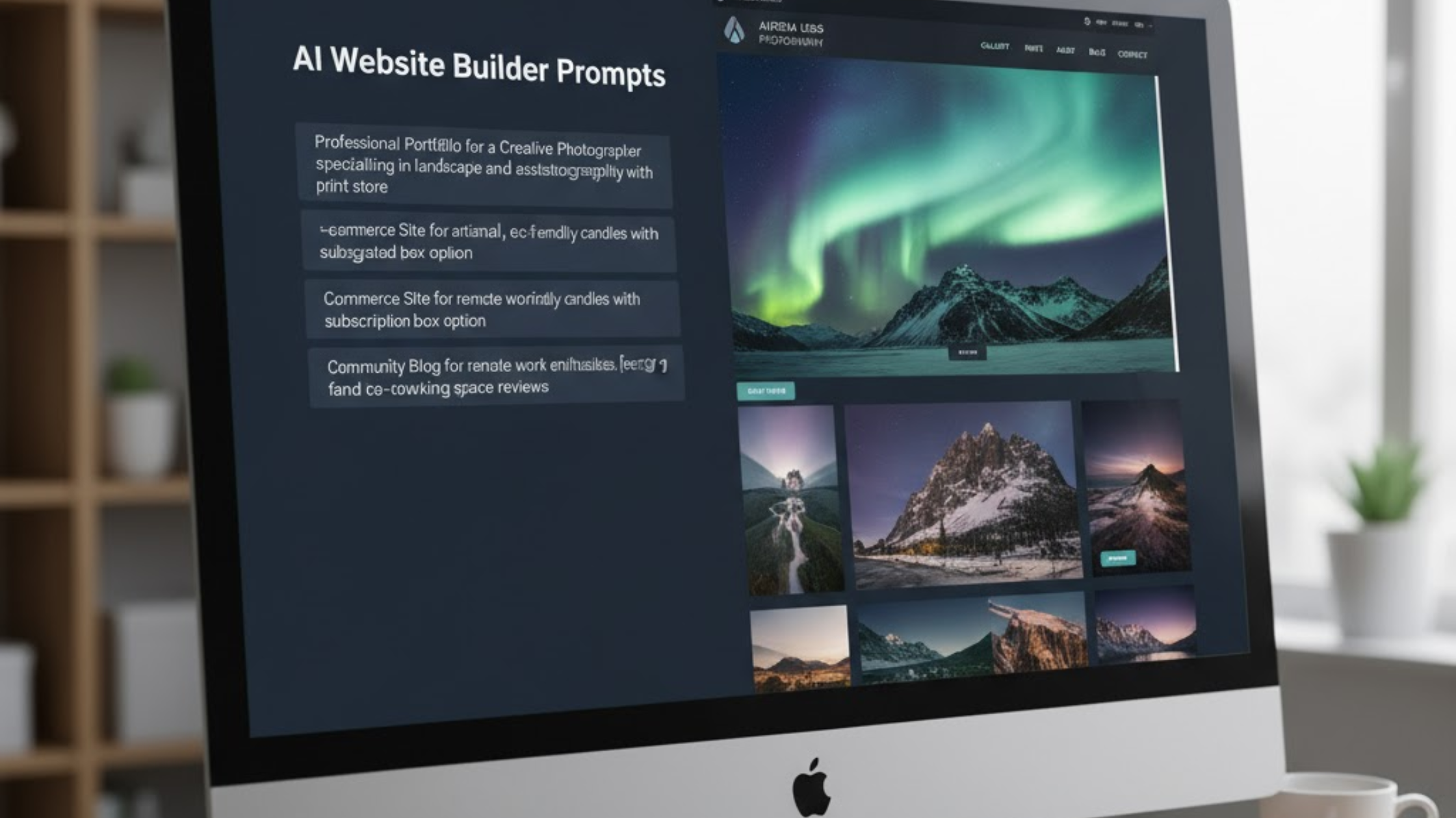 How Do Prompts Work in an AI Website Builder?