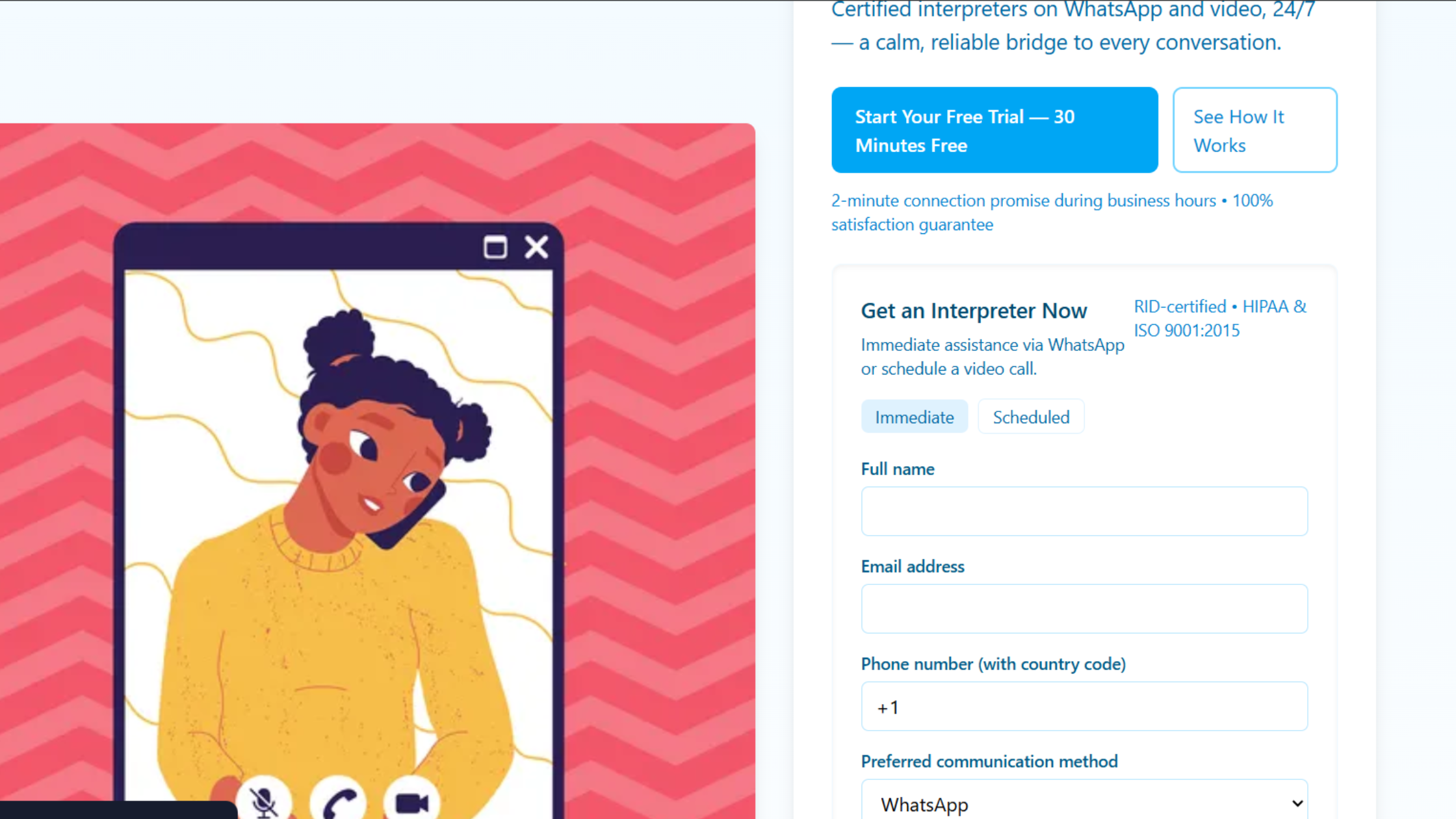 translator ai website builder