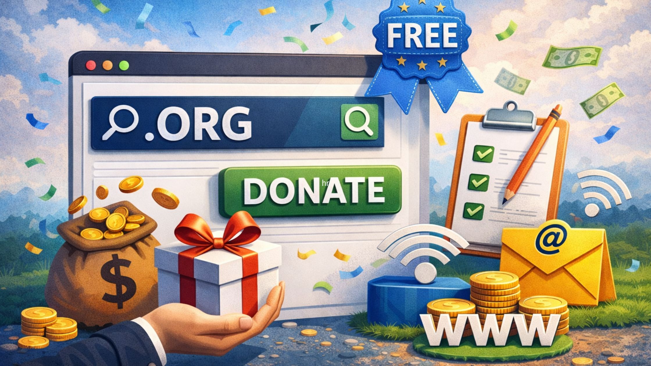 How to Get a .Org Domain for Free