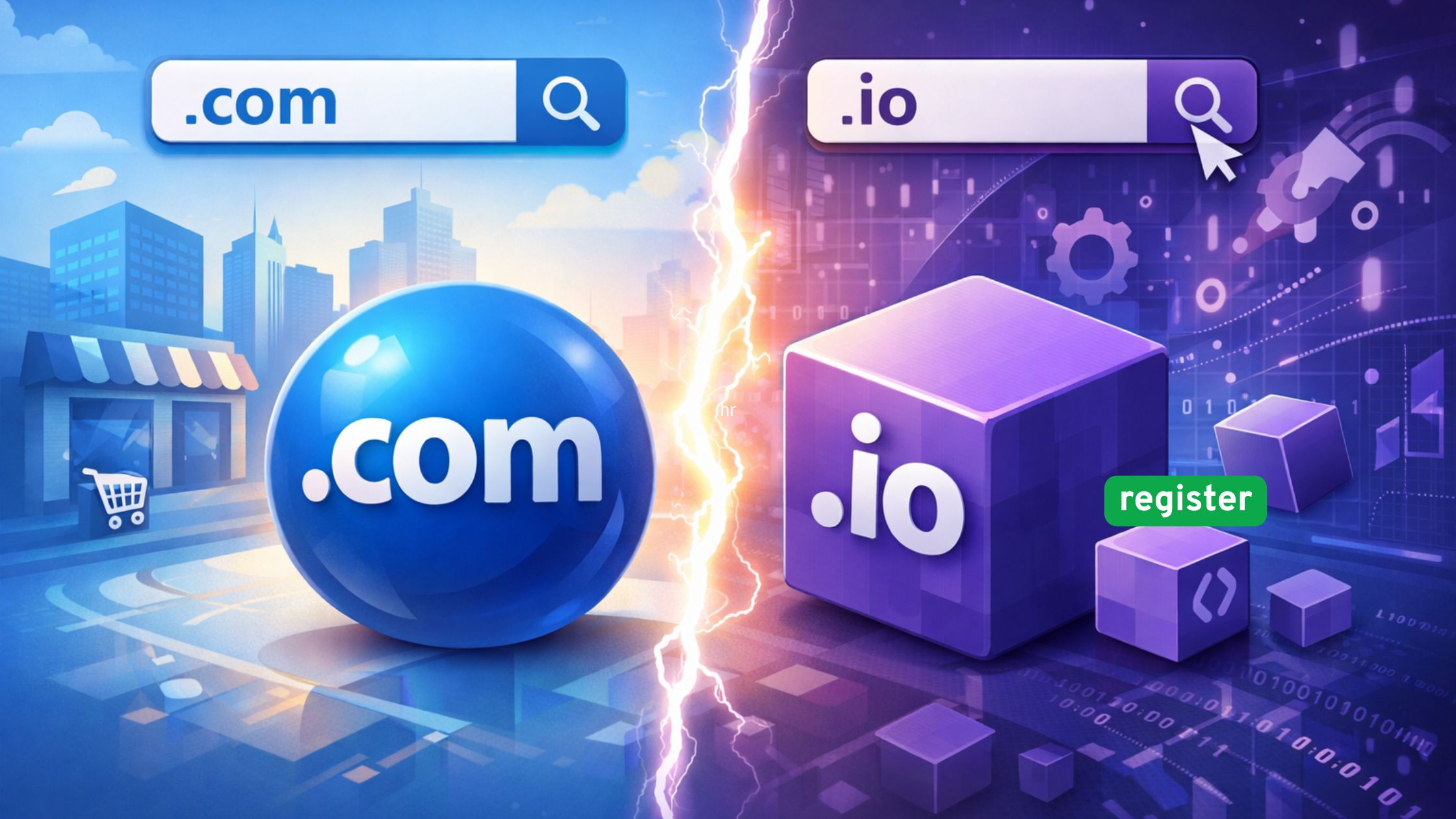 Is .Com or .Io Better?