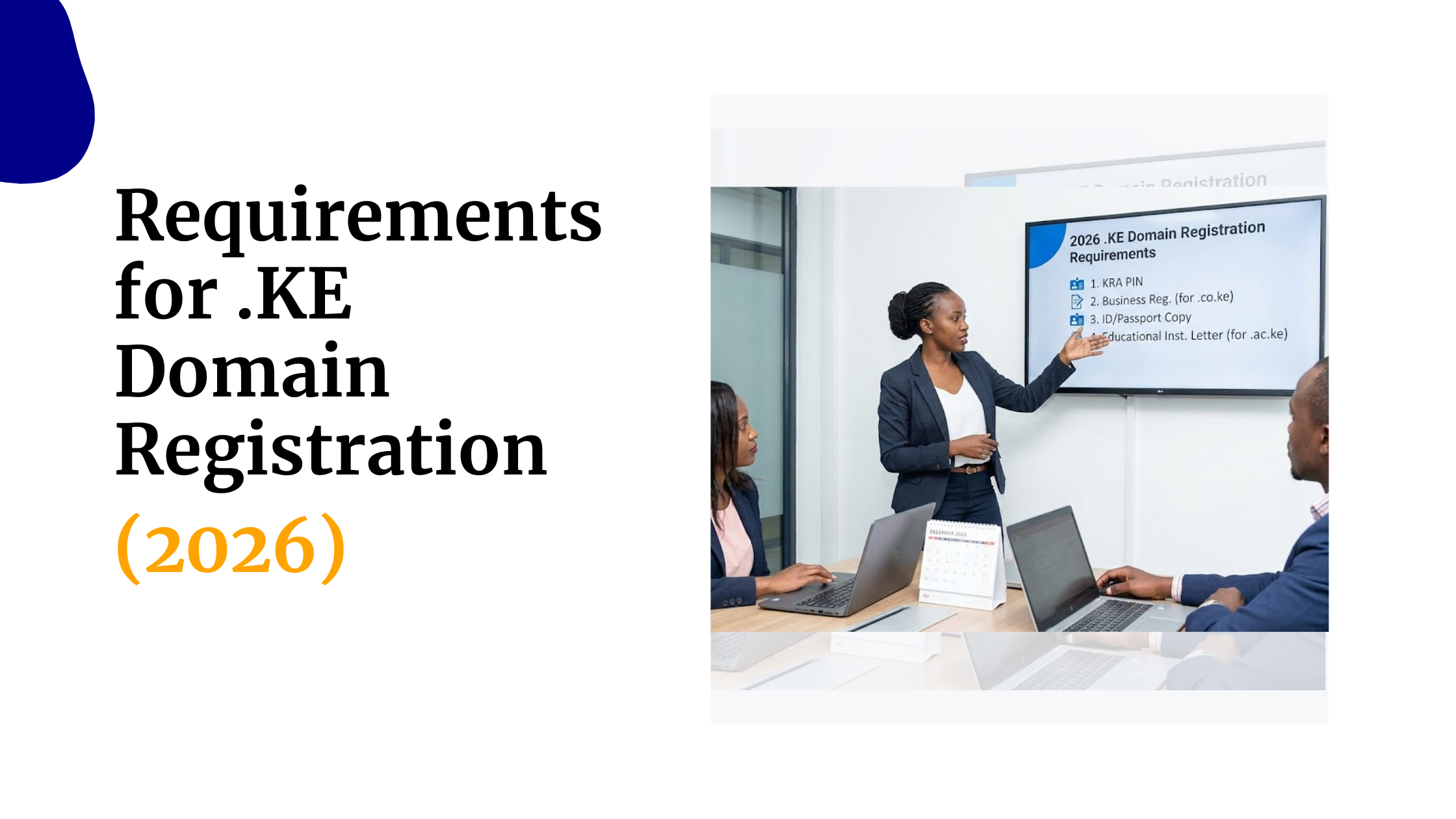 Requirements for .KE Domain Registration (2026)