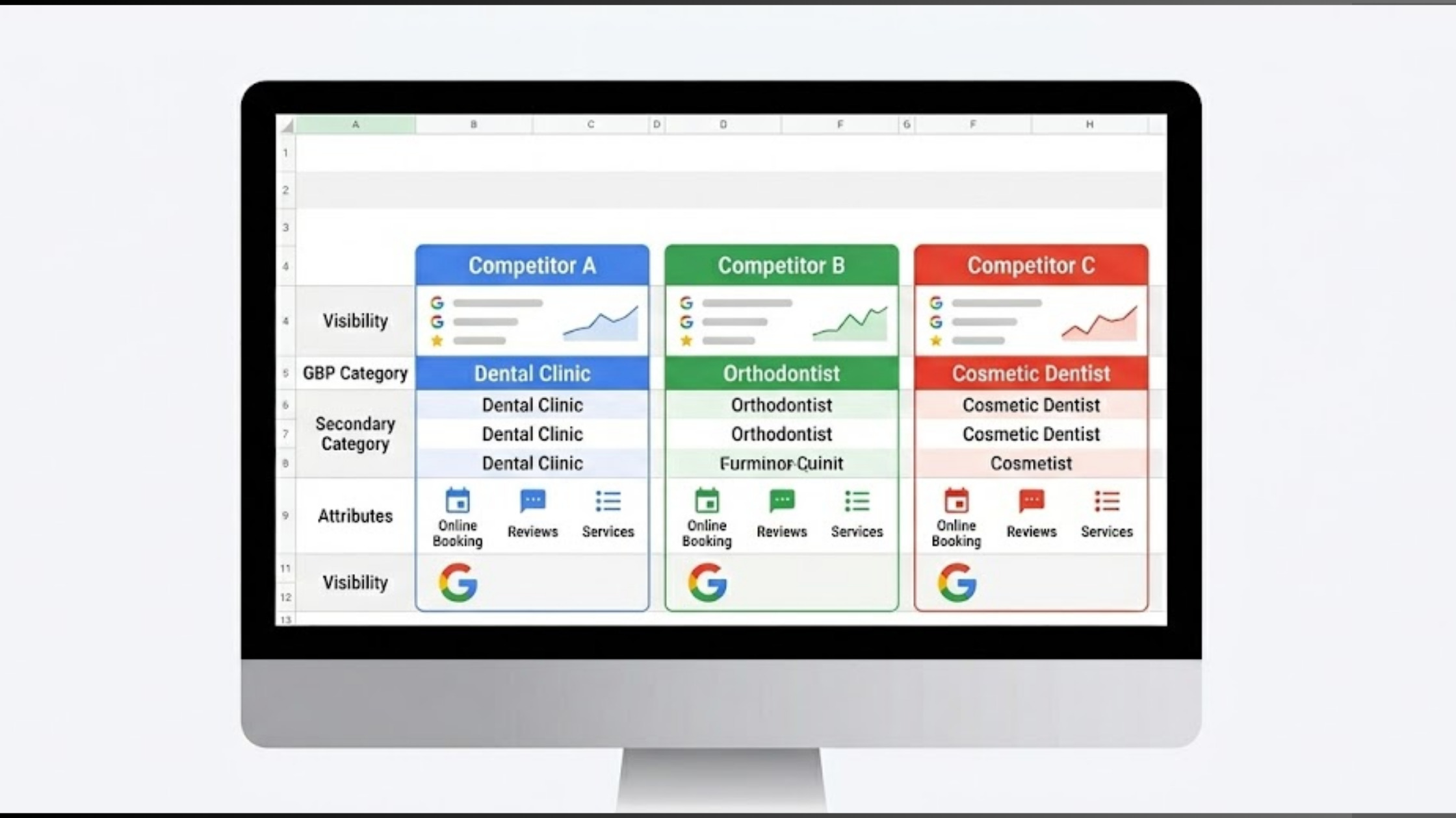 How To Find Competitor Google Business Profile Categories and Gain an Edge