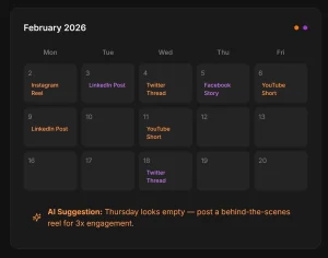Olitt Socials Social Media Management Tool
